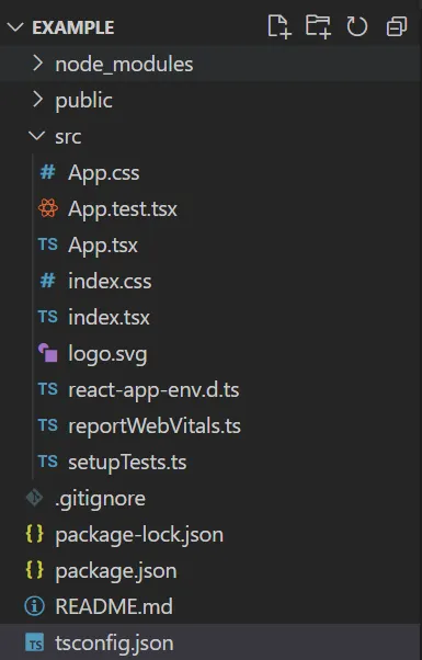 Project structure in VSCode